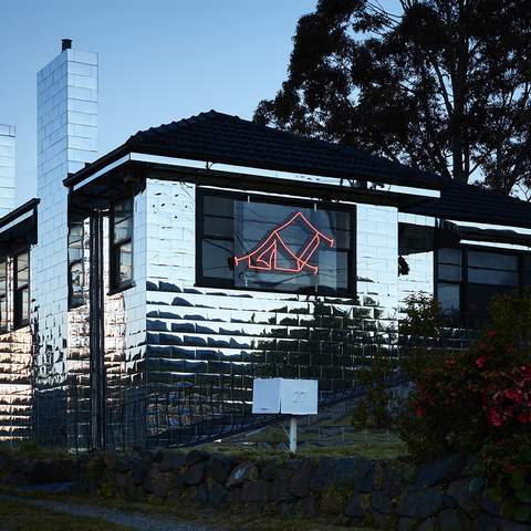 Artists Have Covered A Ferntree Gully House With Mirrors