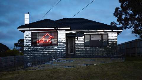 Artists Have Covered A Ferntree Gully House With Mirrors