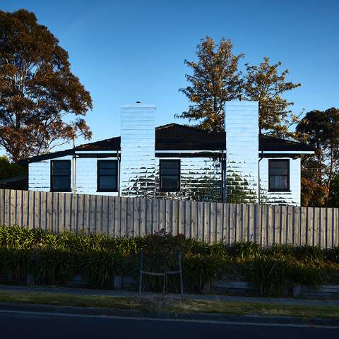 Artists Have Covered A Ferntree Gully House With Mirrors