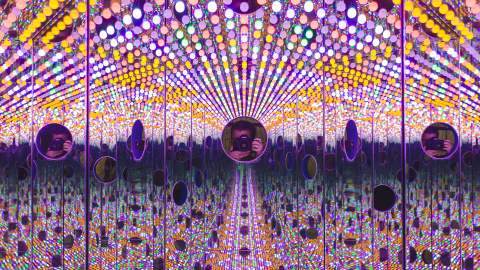 A Look Inside GOMA's Kaleidoscopic 'Yayoi Kusama: Life Is the Heart of a Rainbow' Exhibition