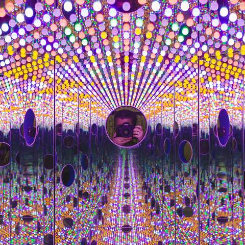 A Look Inside GOMA's Kaleidoscopic 'Yayoi Kusama: Life Is the Heart of a Rainbow' Exhibition