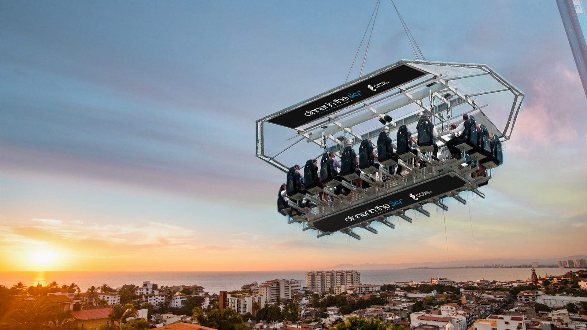 Dine 50 Metres Above Ground at This Dangling Dinner in the Sky