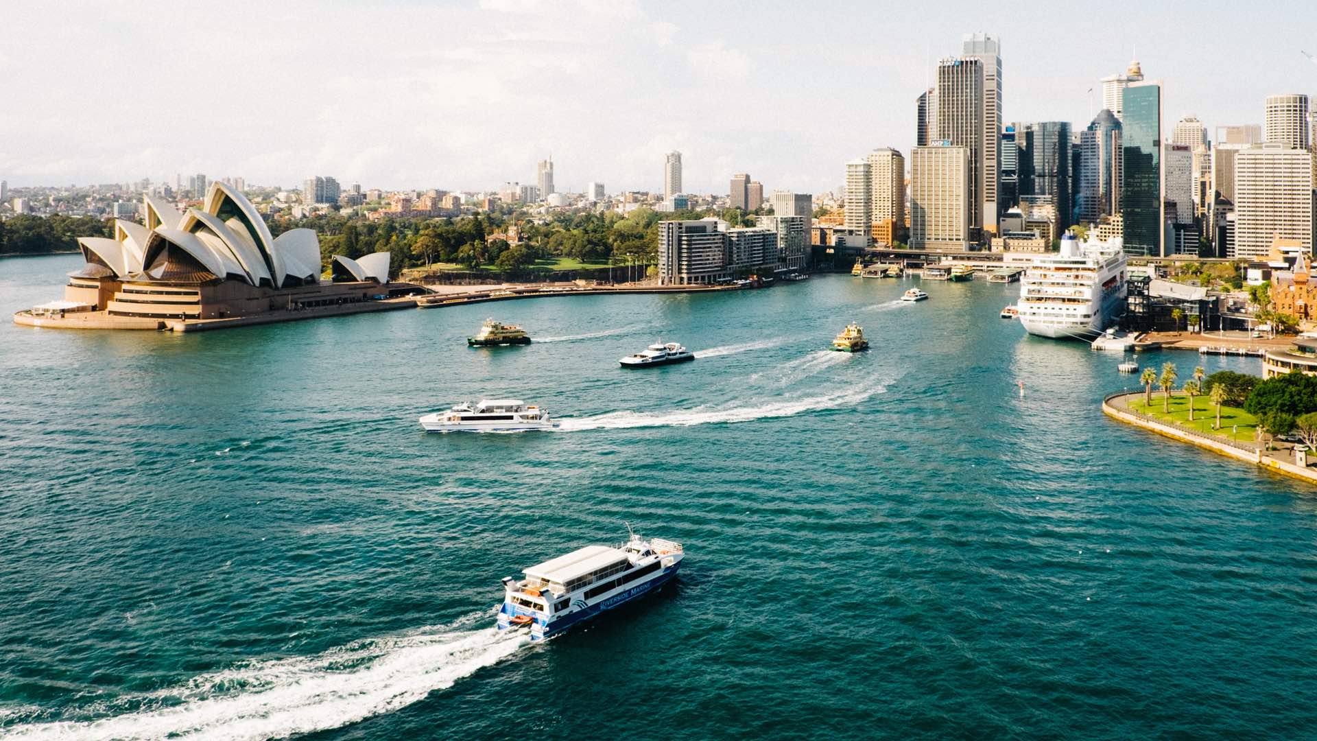 Bottomless Brunch on Sydney Harbour