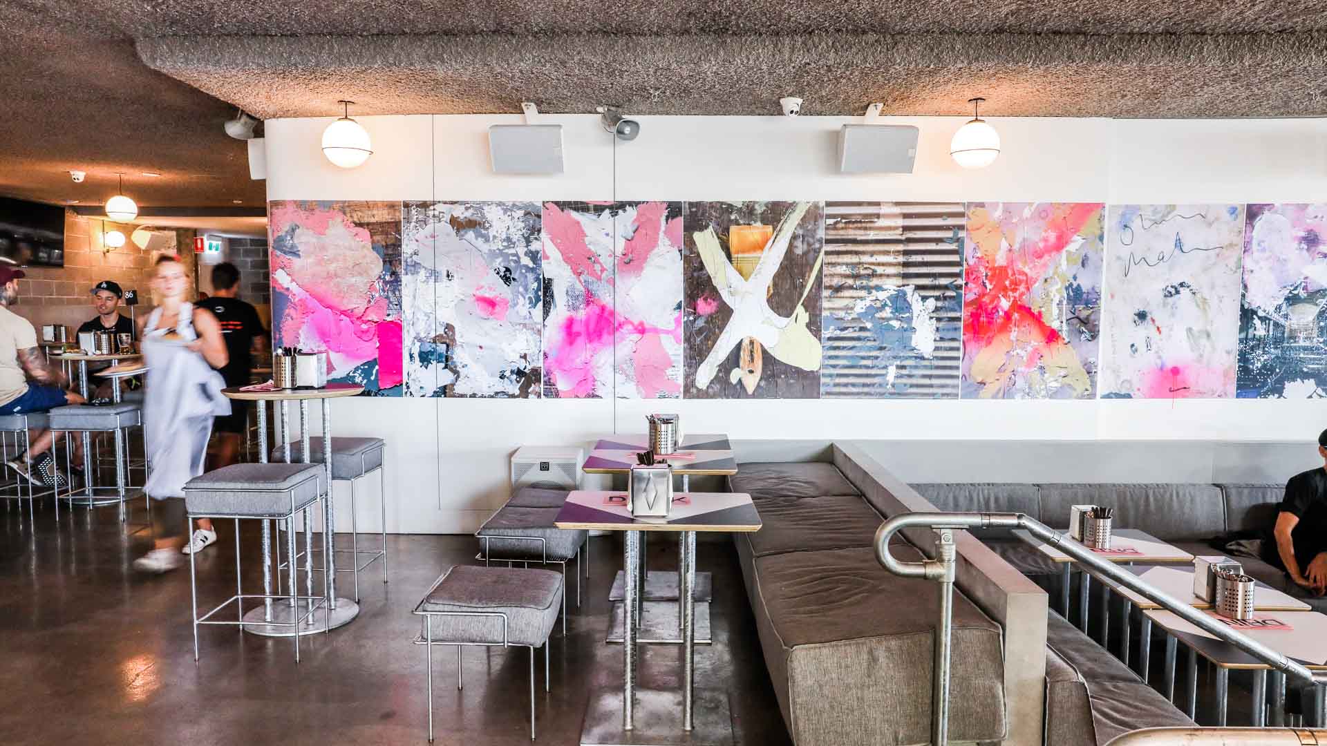 A Look Inside the Icebergs Team's New 80s-Inspired Beachside Pub Bondi Beach Public Bar