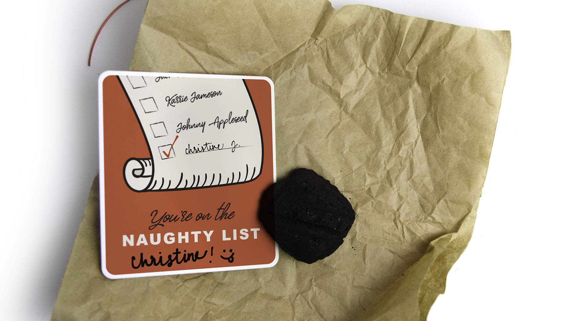 This Greeting Card Service Will Send Lumps of Coal to 2017's Naughtiest Person