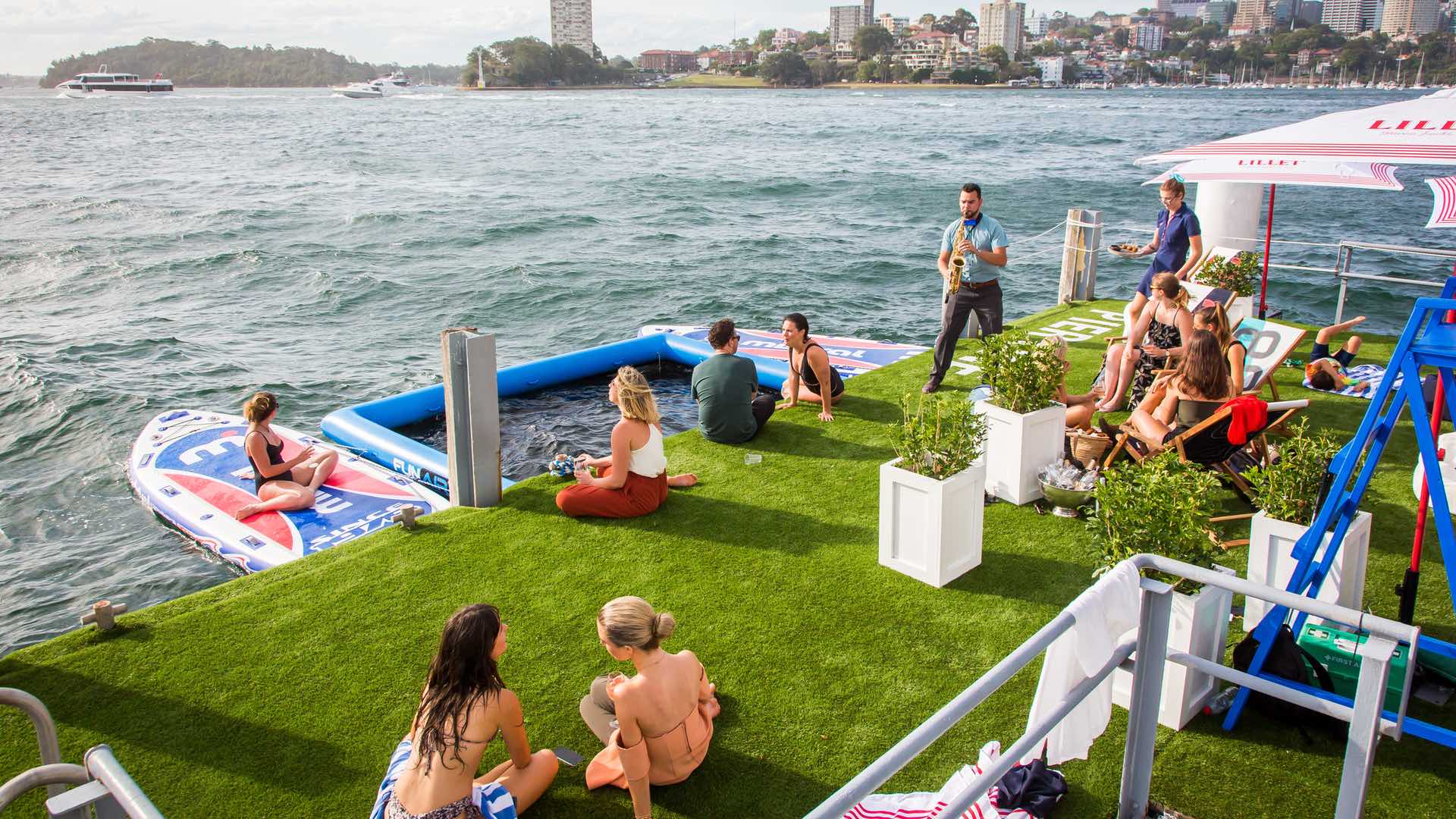 Darling Harbour's Pier One Has Launched a Pop-Up Plunge Pool for Summer