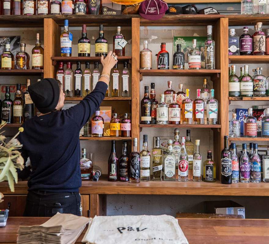 P&V Wine and Liquor Concrete Playground