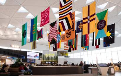 Background image for A Major Contemporary Aboriginal Artwork Will Grace Sydney Airport's International Terminal From 2018