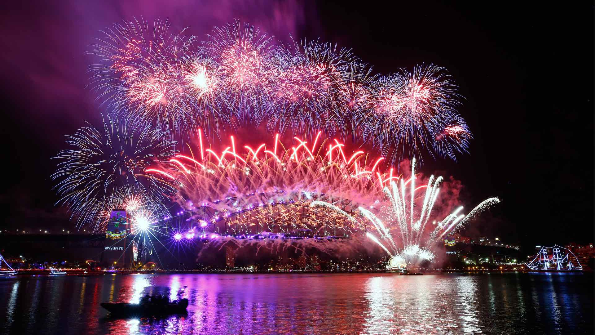 This Year's Sydney Harbour NYE Fireworks Will Feature a Giant Rainbow Waterfall