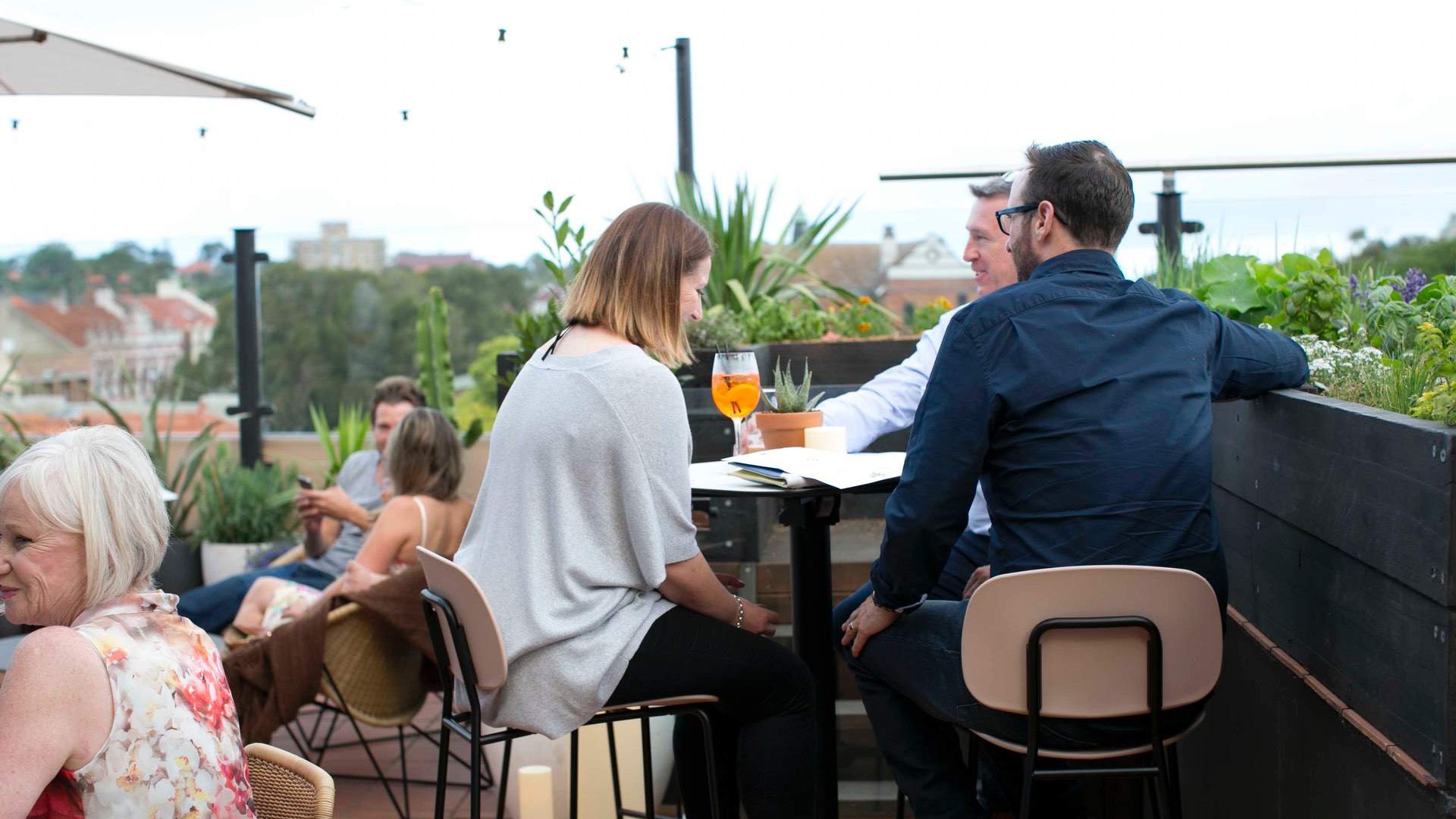 The Fernery Is Mosman's New Greenhouse-Like Rooftop Gin and Rose Oasis