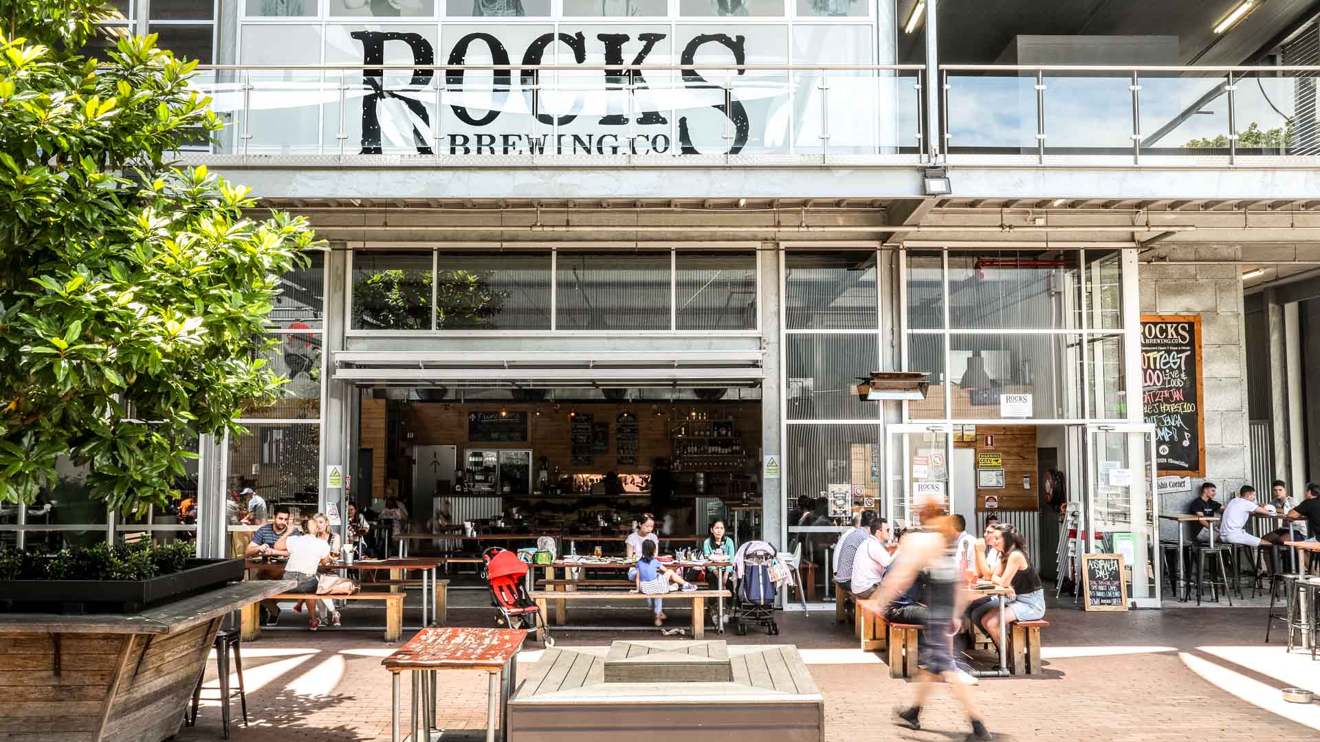 the exterior of Rocks Brewing Co in Alexandria, Sydney - sydney brewery and pub