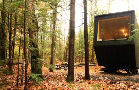 Tiny House Campsites Are Popping up in Secret Locations in the American Wilderness