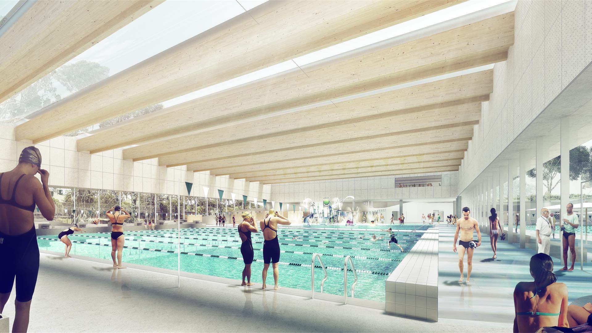 Work on Sydney's Huge New Gunyama Park Aquatic Centre Kicks Off Next Month