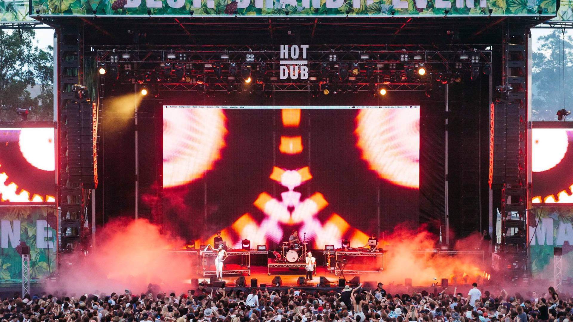 Hot Dub Wine Machine 2018, Melbourne