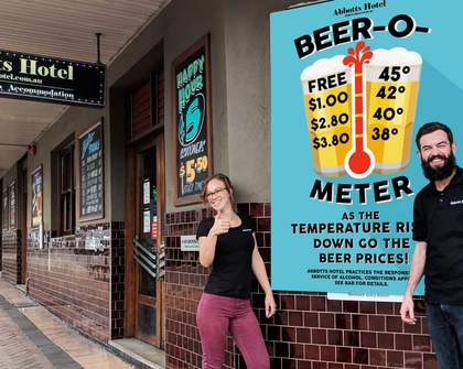 This Sydney Pub Is Giving Away Free Schooners When It's a Scorcher