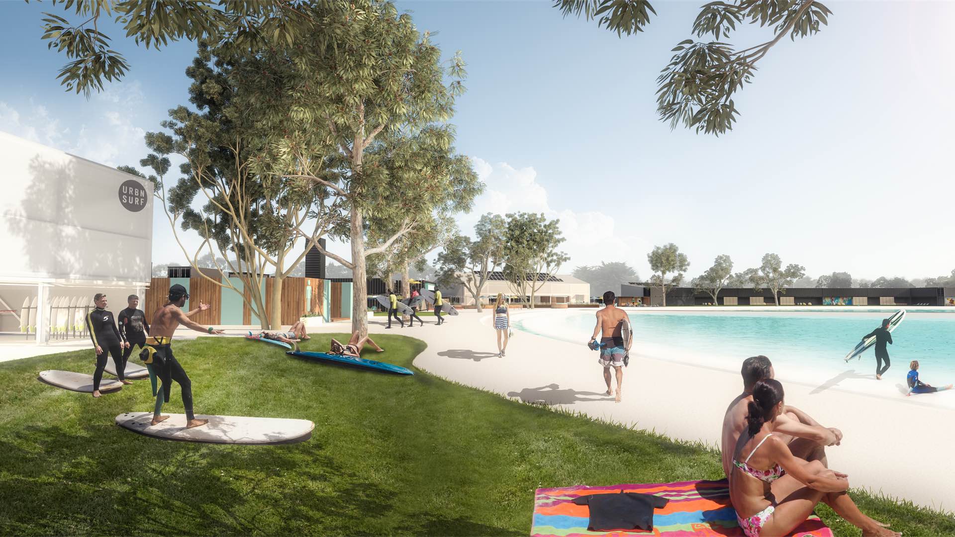 Work on Australia's First Surf Wave Park Kicks Off Next Month