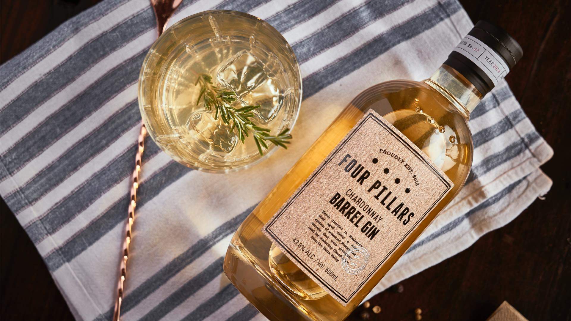Four Pillars Has Launched a New BarrelAged Gin to Add to Your Gin