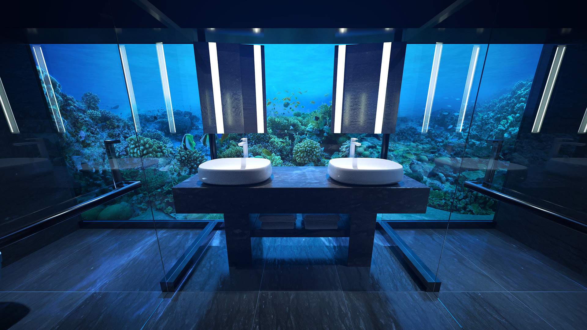 You'll Soon Be Able to Sleep Under the Sea at this Underwater Hotel in The Maldives