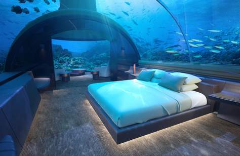 You'll Soon Be Able to Sleep Under the Sea at this Underwater Hotel in The Maldives