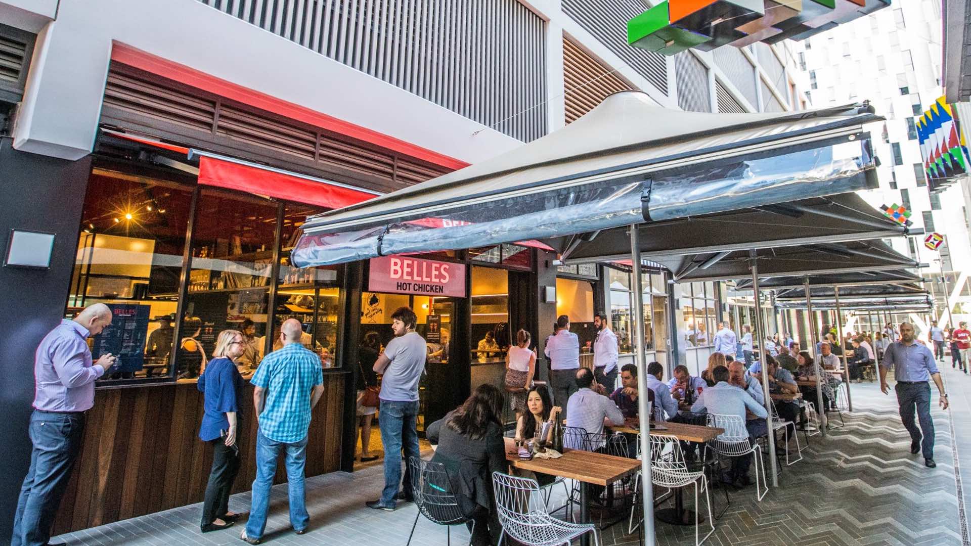 Sydney's New Darling Square Food Precinct Steam Mill Lane Is Now Open