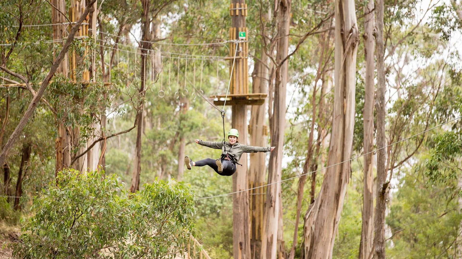 Victoria Has Just Scored an Epic New Off-the-Grid Aerial Adventure Park
