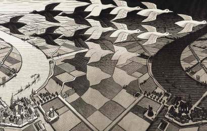 Background image for The NGV's Big Summer Exhibition Will Be an Escher-Filled Immersive Optical Illusion