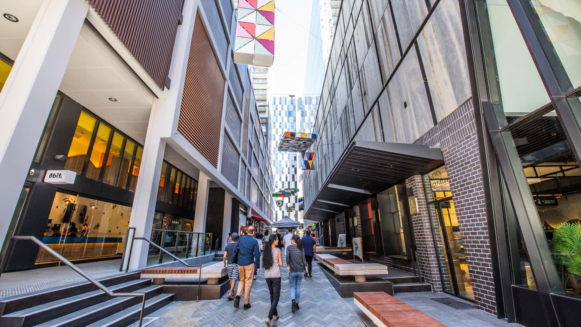 Sydney's New Darling Square Food Precinct Steam Mill Lane Is Now Open