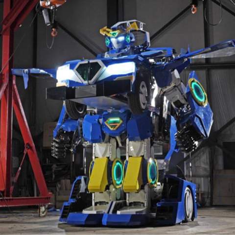 Someone in Japan Has Just Developed an IRL Optimus Prime-Style Transformer Car