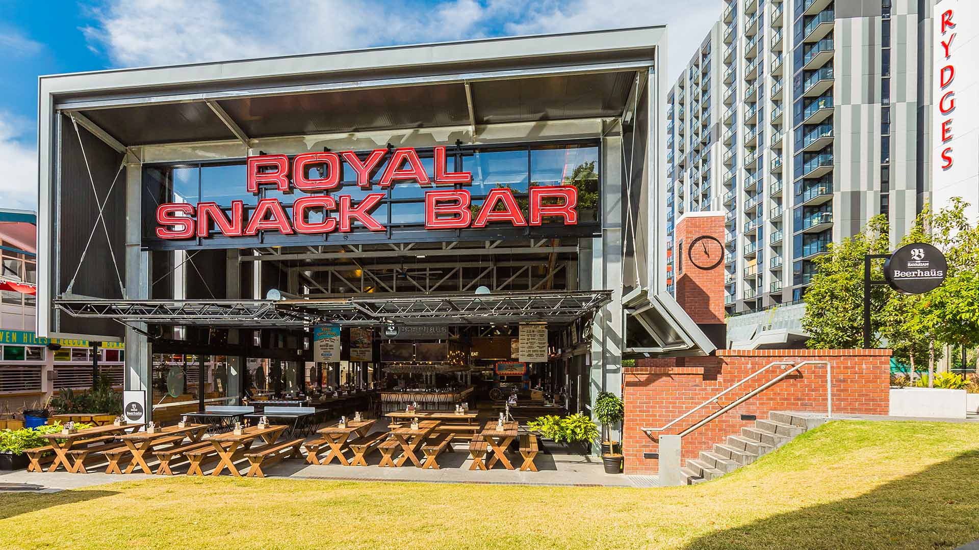 The Bavarian Beerhaüs Is King Street's Huge New German Beer Hall