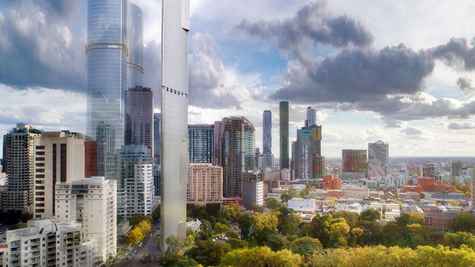 This Super Slender Melbourne Tower Could Soon Be Australia's Tallest Building