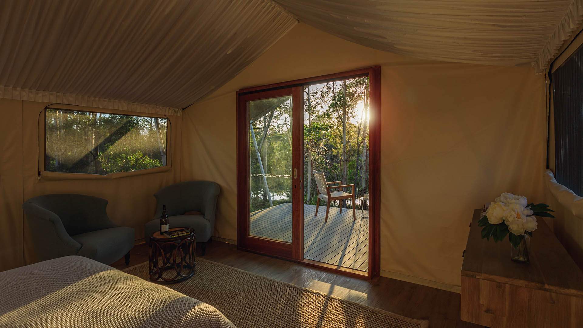 You Can Now Go Glamping at Mount Cotton's Sirromet Winery