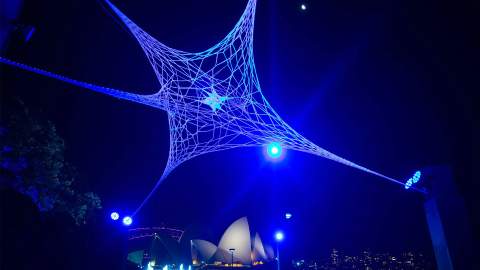 Sixteen Glowing Installations Have Popped Up in the Royal Botanic Garden for Vivid Sydney 2018