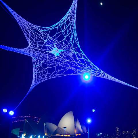 Sixteen Glowing Installations Have Popped Up in the Royal Botanic Garden for Vivid Sydney 2018