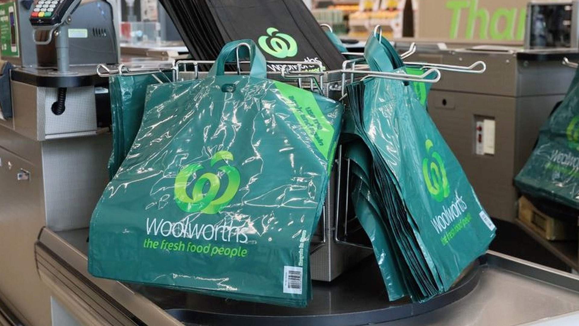 Woolworths Will Stop Stocking Single-Use Plastic Bags from This Week