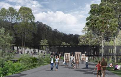 Background image for New South Wales' South Coast Is Set to Score a Huge New Bushland Art Gallery