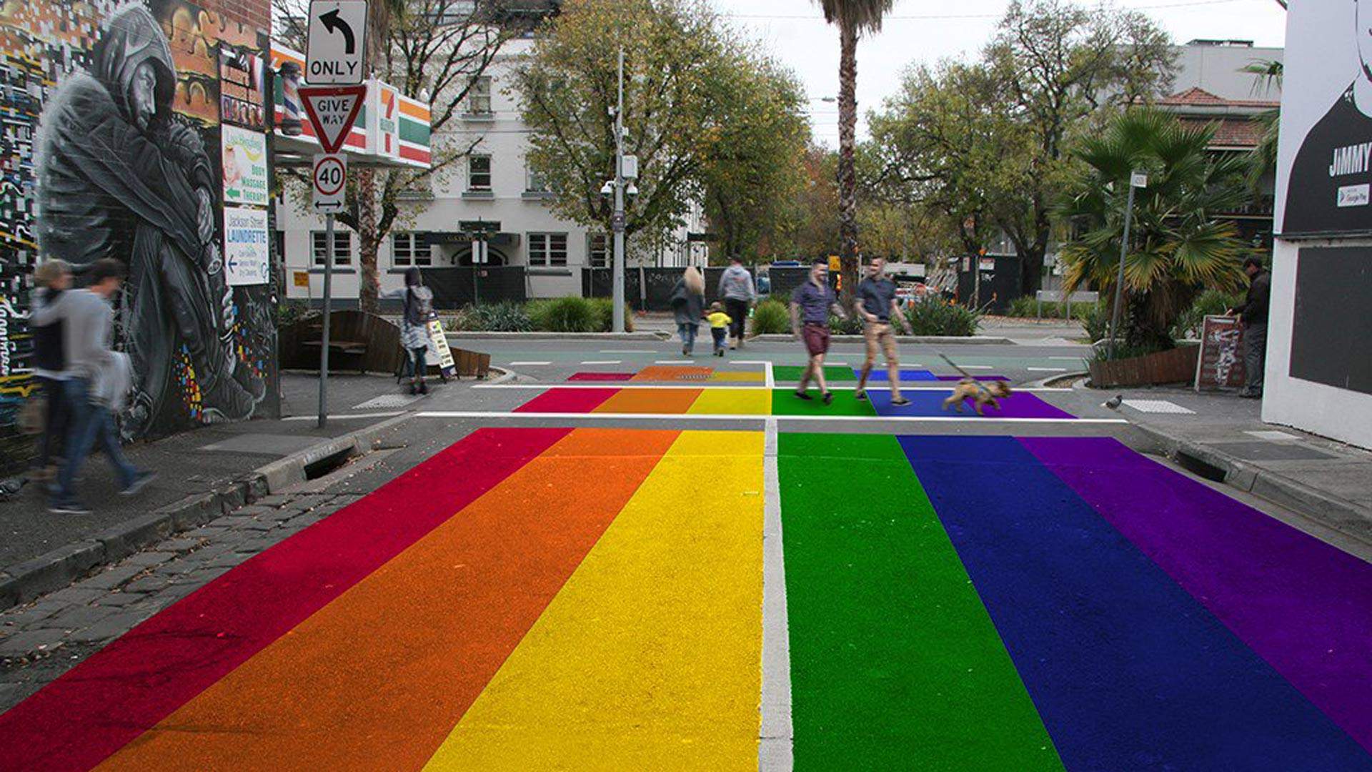 St Kilda Will Soon Be Home to a Fabulous Rainbow Road