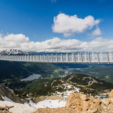 This Sky-High Suspension Bridge Lets You Walk Over Canada's Famed Whistler Bowl