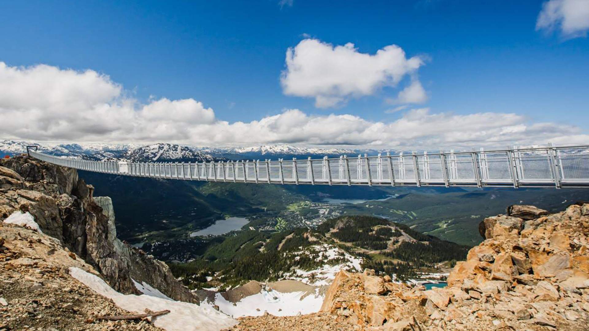This SkyHigh Suspension Bridge Lets You Walk Over Canada's Famed