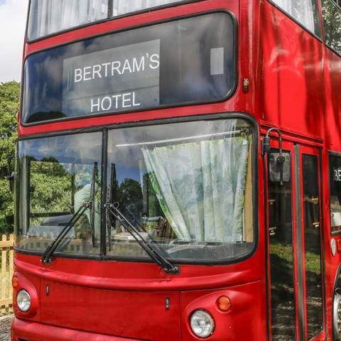 You Can Now Stay In an Agatha Christie-Inspired Hotel Inside a Double Decker Bus