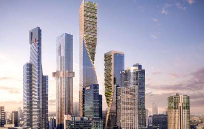 Background image for This Garden-Topped Melbourne Skyscraper Could Soon Be Australia's Tallest Building