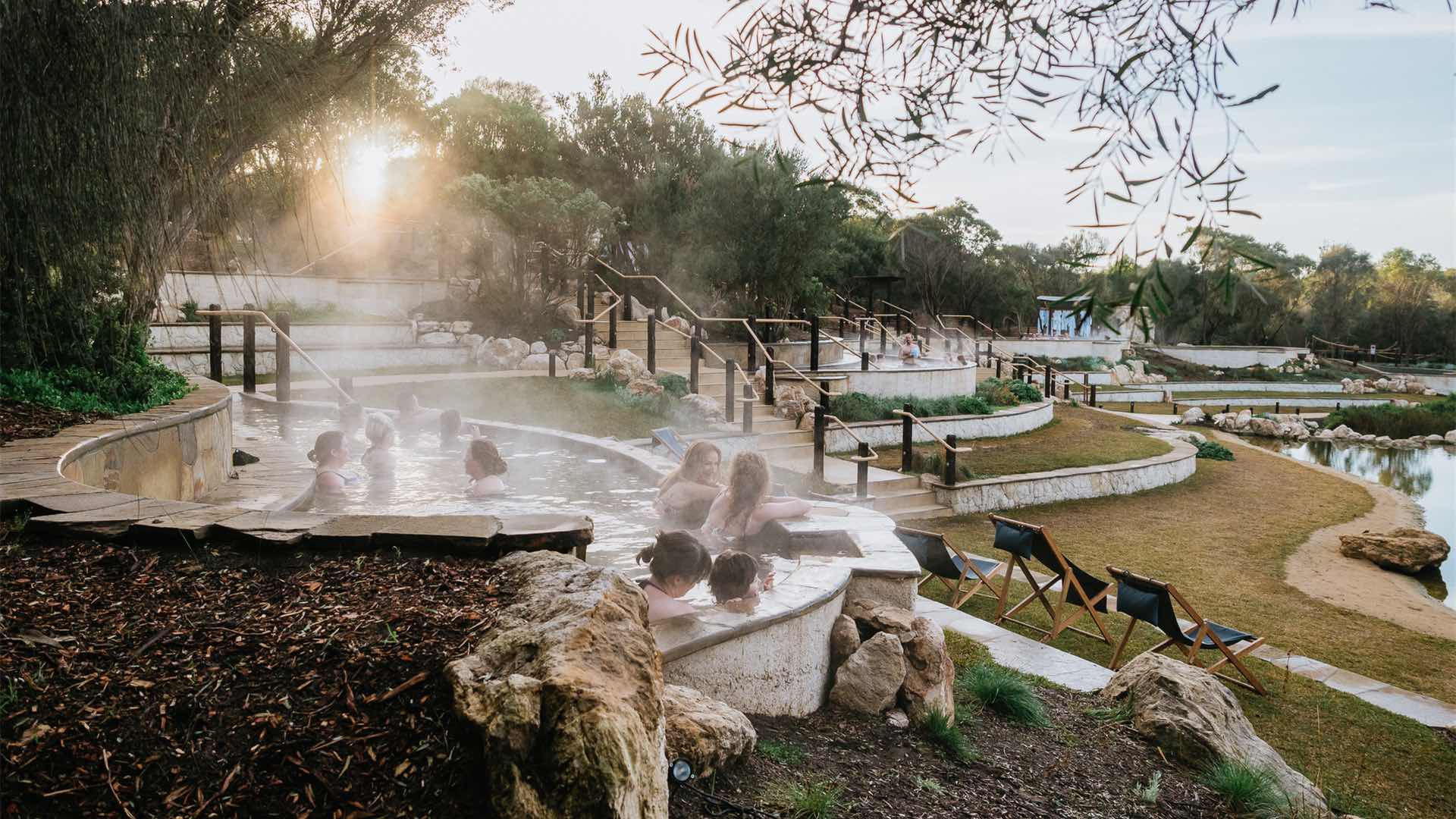 Bathe-In Cinema at Peninsula Hot Springs