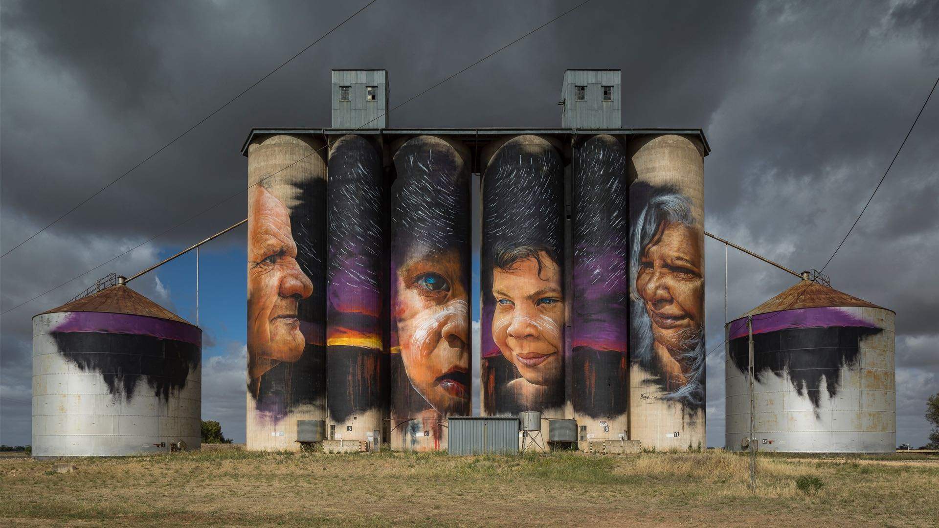 The Silo Art Trail Is the Country's Largest Outdoor Gallery