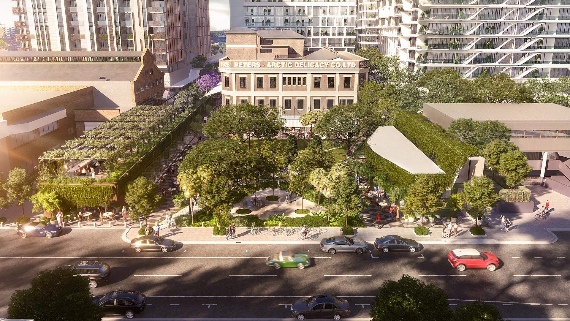 West End Is Getting a New Parkside Food Precinct, Public Garden and Italian Cooking School