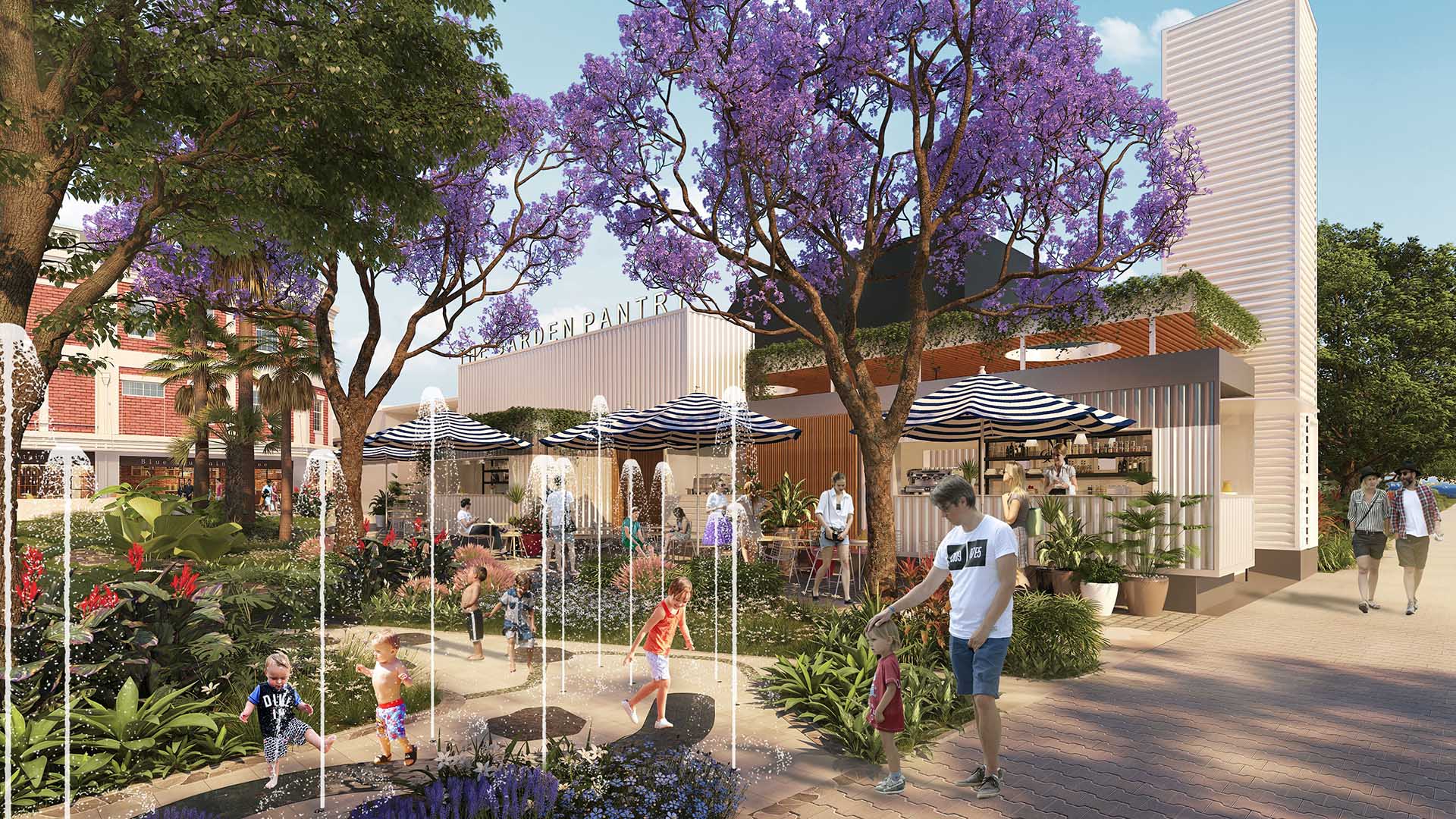 West End's New Parkside Food Precinct and Public Garden Is Now Open