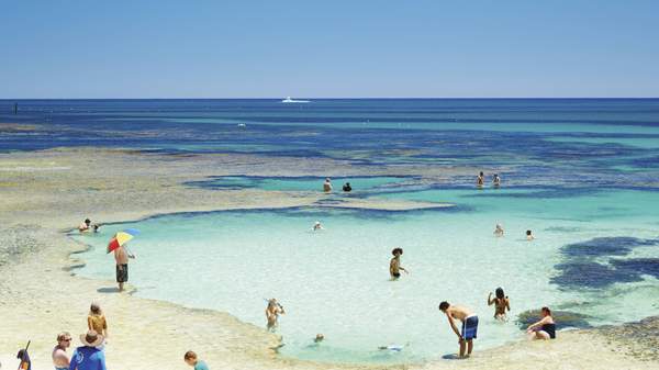 The Basin, Rottnest Island - one of the best islands in Australia