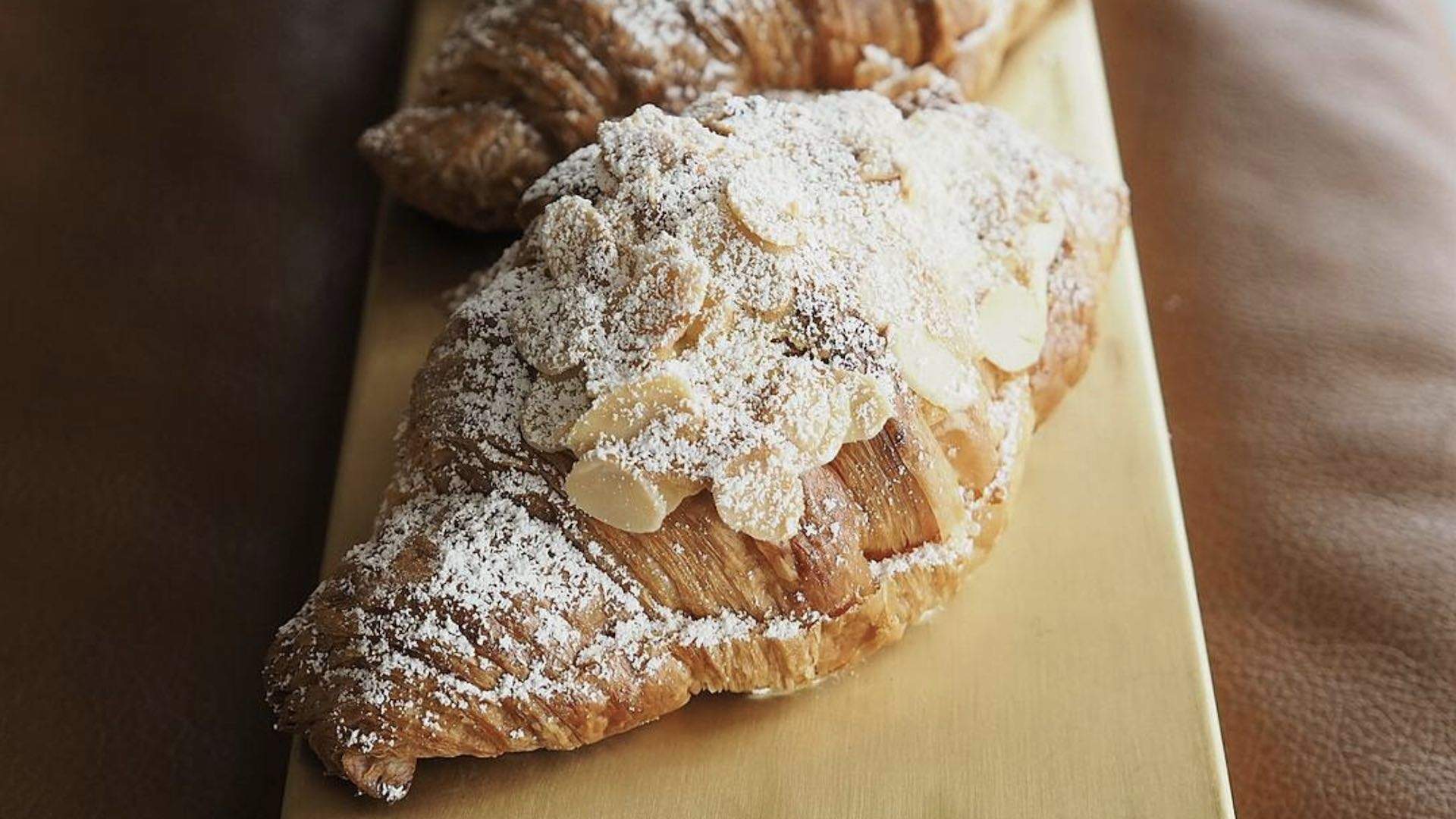 Almond Croissant from Chu Bakery in Perth