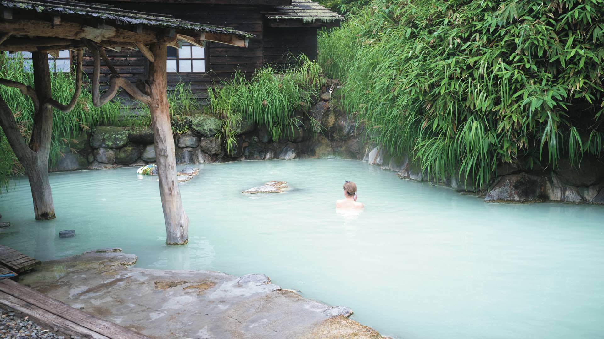 japan scenery onsen