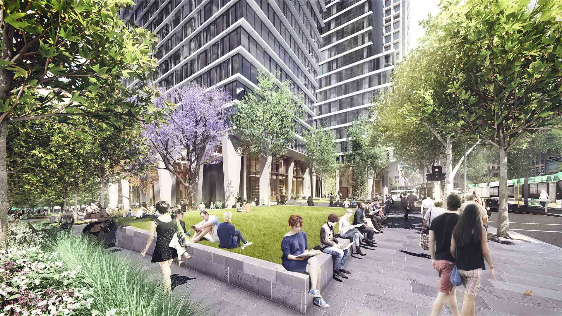 Melbourne's CBD Is Getting a New Public Park, but Not Everyone Is Happy With It
