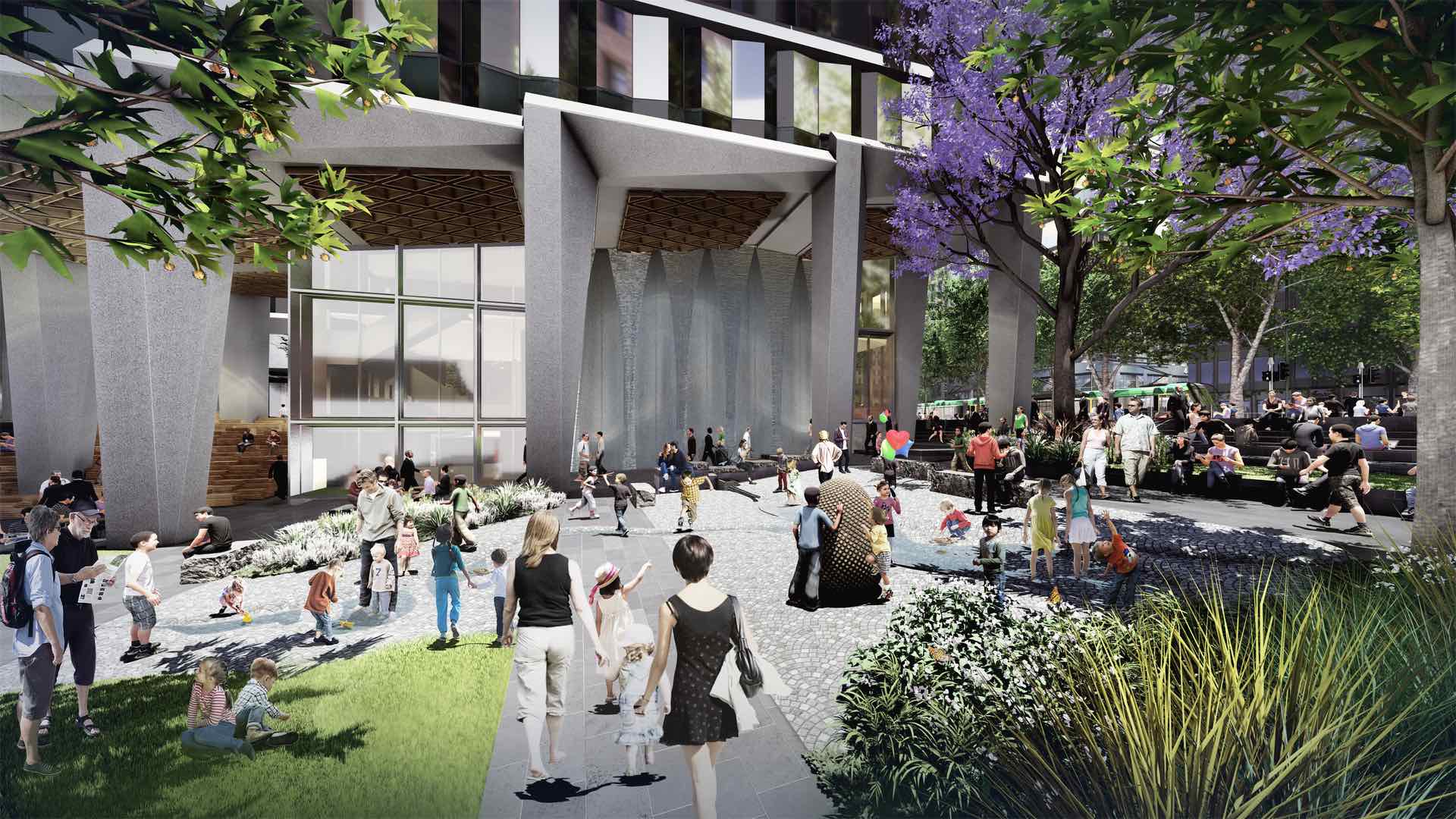 Melbourne's CBD Is Getting a New Public Park, but Not Everyone Is Happy With It