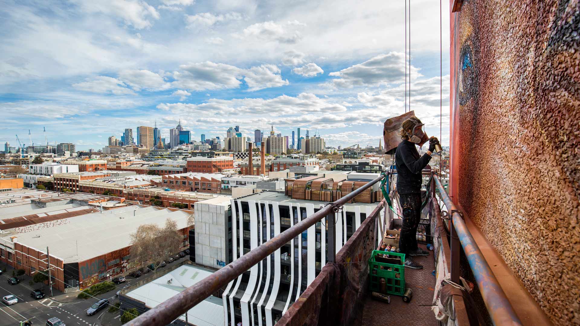 This Collingwood Public-Housing Block Is Now Home to the Southern Hemisphere's Tallest Mural